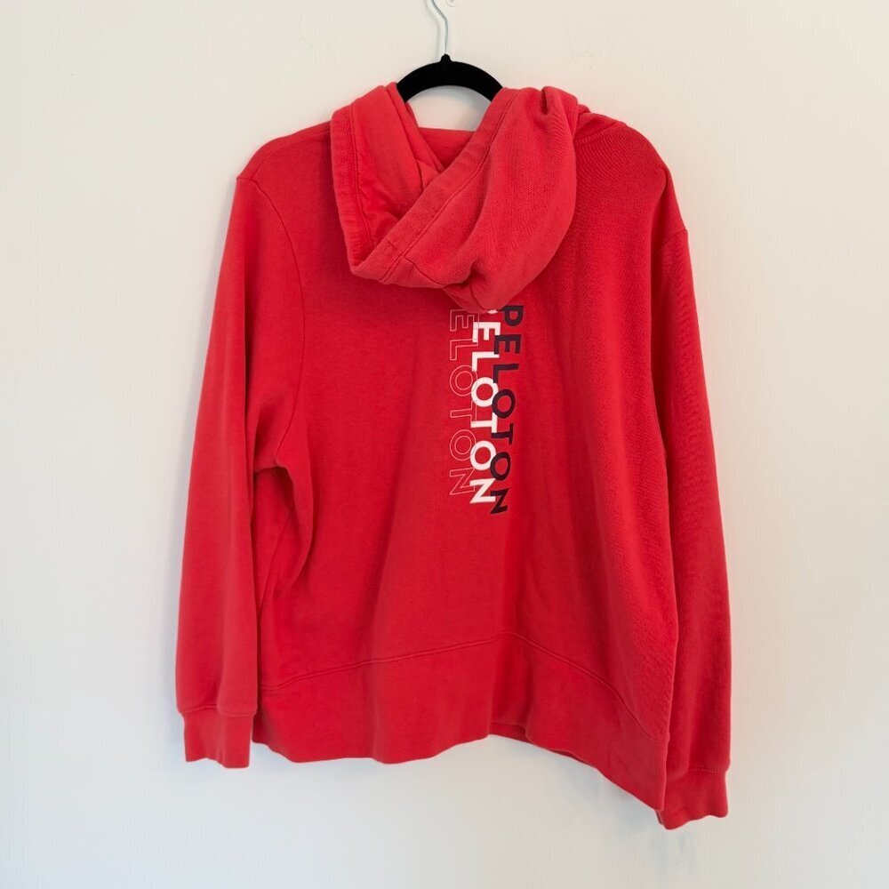 ❤️ Peloton Red Full-Zip Hoodie – Women’s XL - Picture 2 of 7